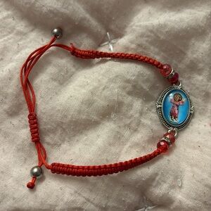 Baby Jesus Christ Red Adjustable Bracelet
